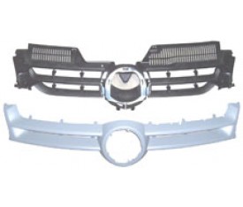 VOLKSWAGEN GOLF- 5- 04/09; ÖN PANJUR ASTARLI GRİ (İÇ/DIŞ SET 2 PARÇA KOMPLE) (BFN) 1K0853651AGRU