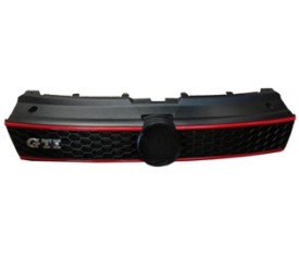 VOLKSWAGEN POLO- 6- 10/14; ÖN PANJUR SİYAH KIRMIZI ÇITALI GTI (BFN) 6R0853651RQWD