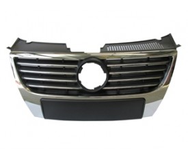 VOLKSWAGEN PASSAT- B6- 05/10; ÖN PANJUR SİYAH (NİKELAJ KAPLAMALI IZGARASI NİKELAJLI SENSÖR DELİKSİZ 3C0853651DPWF