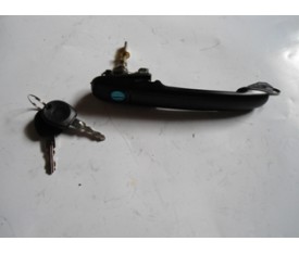 VOLKSWAGEN CADDY- 96/03; ÖN KAPI DIŞ AÇMA KOLU SAĞ/SOL AYNI (ADET) SİYAH (ŞİFRELİ VE ANAHTARLI) 6N0837207A