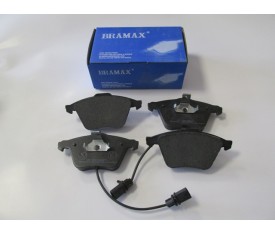 AUDI A4- 05/08; ÖN FREN BALATASI 2,0TFSI/2,7TDI(2KABLOLUDİSK)(155.2x72.7x19.3/15;6.4x73x19.3(BRAMAX) 8E0698151C