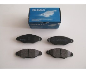 RENAULT KANGOO- 98/03; ÖN FREN BALATASI 1,2/1,4/1,5/1,9 (KABLOSUZ)(DİSK) (131X46,9X18) (BRAMAX) 7701208142