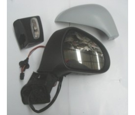 PEUGEOT 308- 08/13; KAPI AYNASI SAĞ ELEKTRİKLİ/ISITMALI/SİNYALLİ/SENSÖRLÜ GRİ KAPAKLI 6+2 FİŞLİ VM.6308EHPS