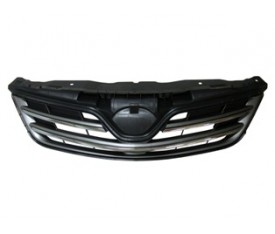 TOYOTA COROLLA- E150- 10/13; ÖN PANJUR SİYAH (NİKELAJ KAPLAMALI) (ÜST KORUMA PLASTİKLİ) (FPI) 53111-02909