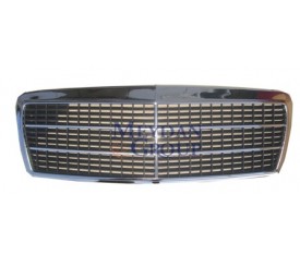 MERCEDES E CLASS- W210- 96/00; ÖN PANJUR KOMPLE NİKELAJLI (PETEKLERİ SİYAH)(5ÇITALI)(CLASSIC)(BFN) 2108800083