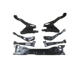 MERCEDES E CLASS- W212- 10/12; ÖN PANEL KOMPLE (7 PARÇA SET) ALÜMİNYUM (BFN) -