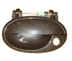 OPEL CORSA- C- 00/03; ÖN KAPI DIŞ AÇMA KOLU SAĞ SİYAH KİLİT DELİKLİ (BOYANIR TİP) (HUSHAN) 93397612