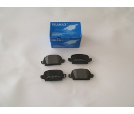 OPEL CORSA- C- 00/03; ARKA FREN BALATASI 1,4cc (DİSK)(95,5X43,9X13,8)(BRAMAX) 93176117