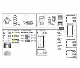 H100 Piston Sekmanlı 1997 Sonrası Std 8771175