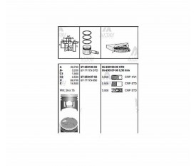 H100 Piston Sekmanlı 1997 Sonrası 8771175050