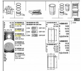 Starex Piston Sekmanlı 24 D4Bh Tci K2500 8771339Std