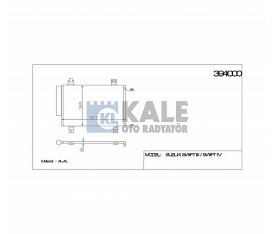 Swift Klima Radyatörü 2005  95310 63J00