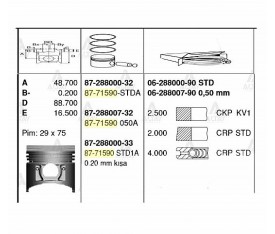 L300 Piston Sekmanlı 1998 0 50 8771590