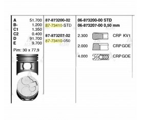 Canter Fe511 711 Sekman 4M40 0 50 0687320700