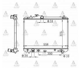 Swift Su Radyatörü 2005 Sonrası Otomatik Brazing 17700 63J10