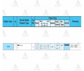 Hilux Sekman Takım 2 5L 2005 2012 Kun25 Kun15 92 50Mm 2Kdftv 0 50 28080 